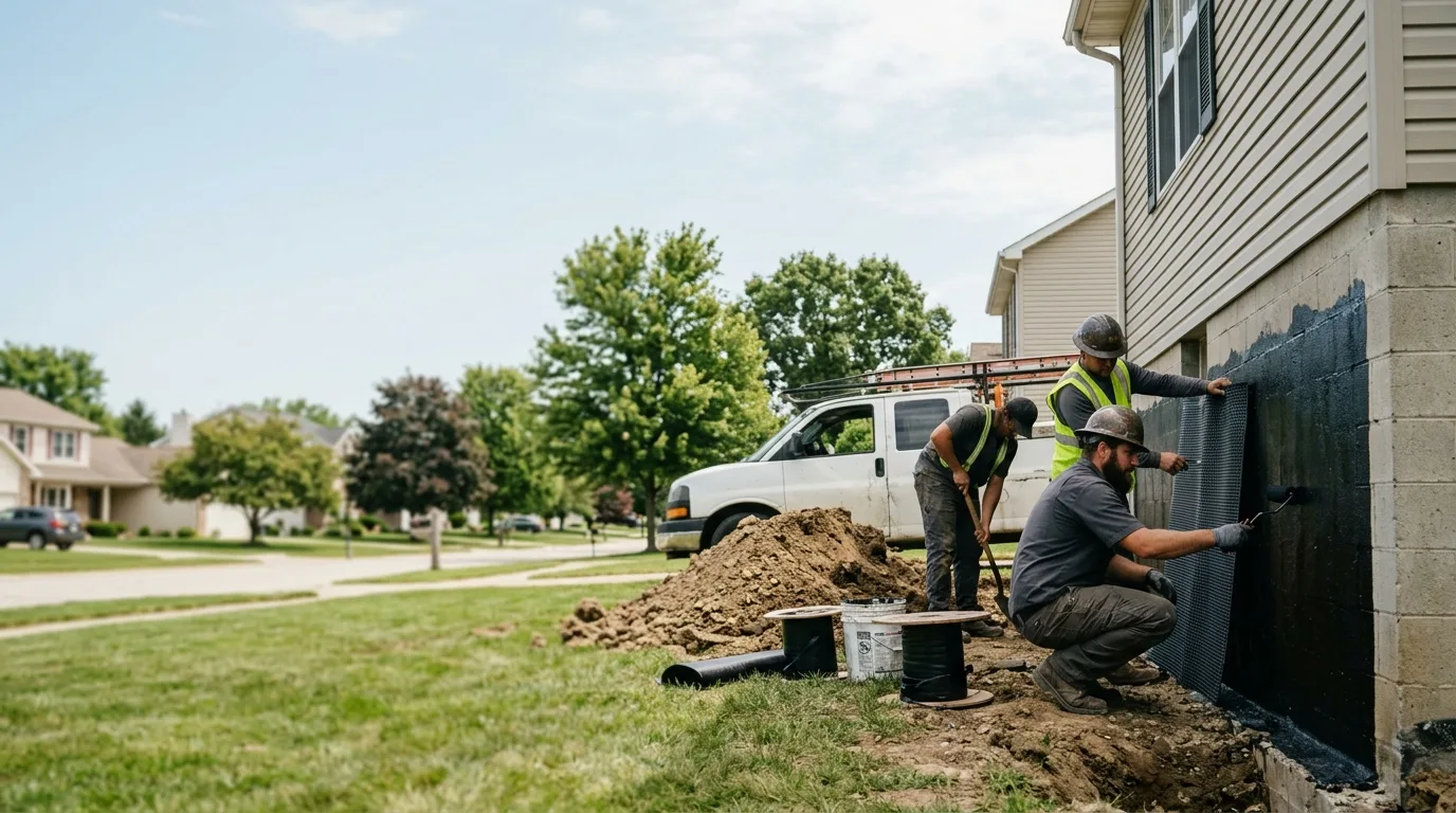 Basement Waterproofing in Rochester, IL near me